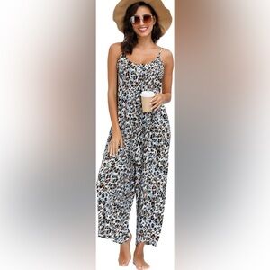 Buenos Ninos Leopard Print Jumpsuit